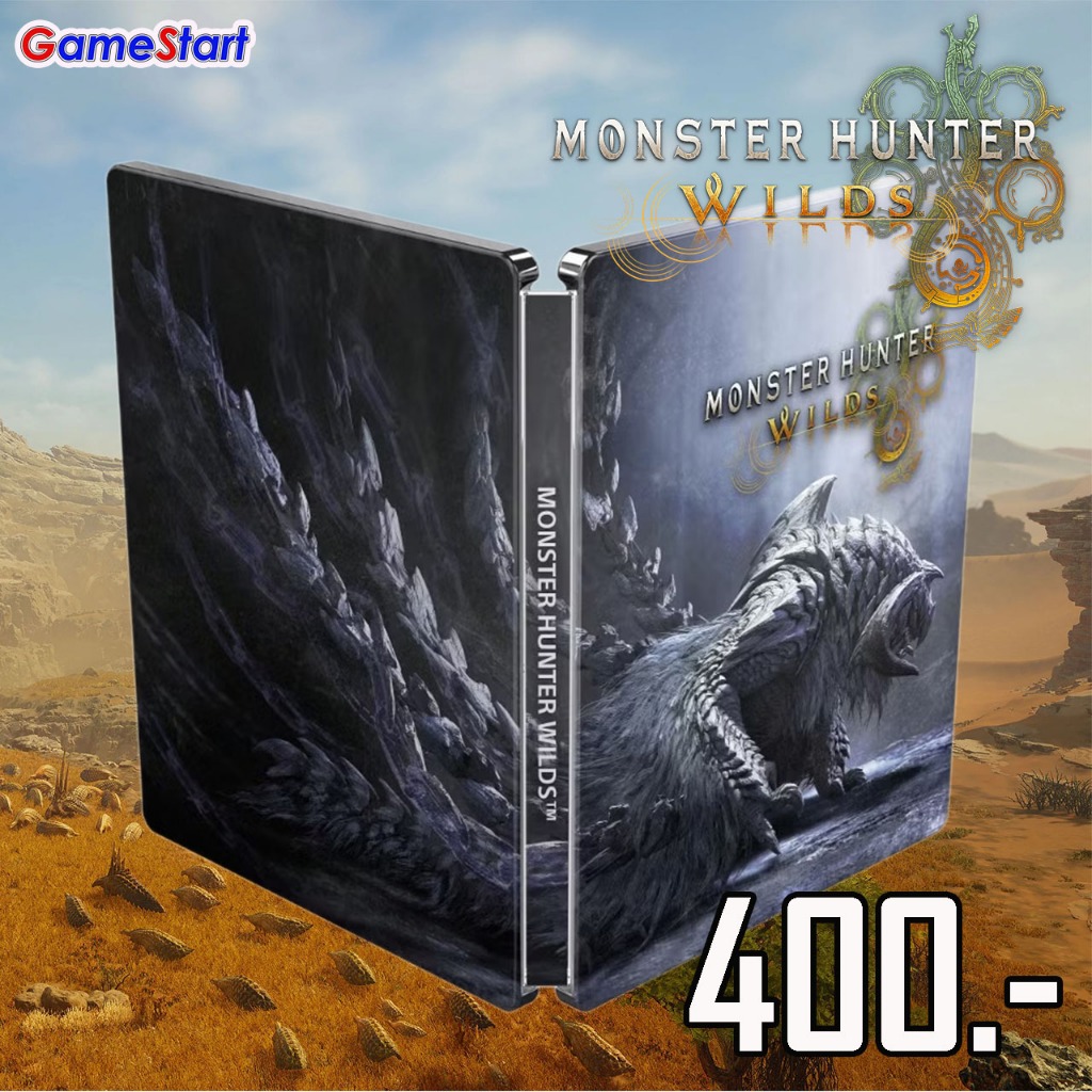 PS5:Monster Hunter Wilds [Steelbook] (เฉพาะกล่องเหล็ก)