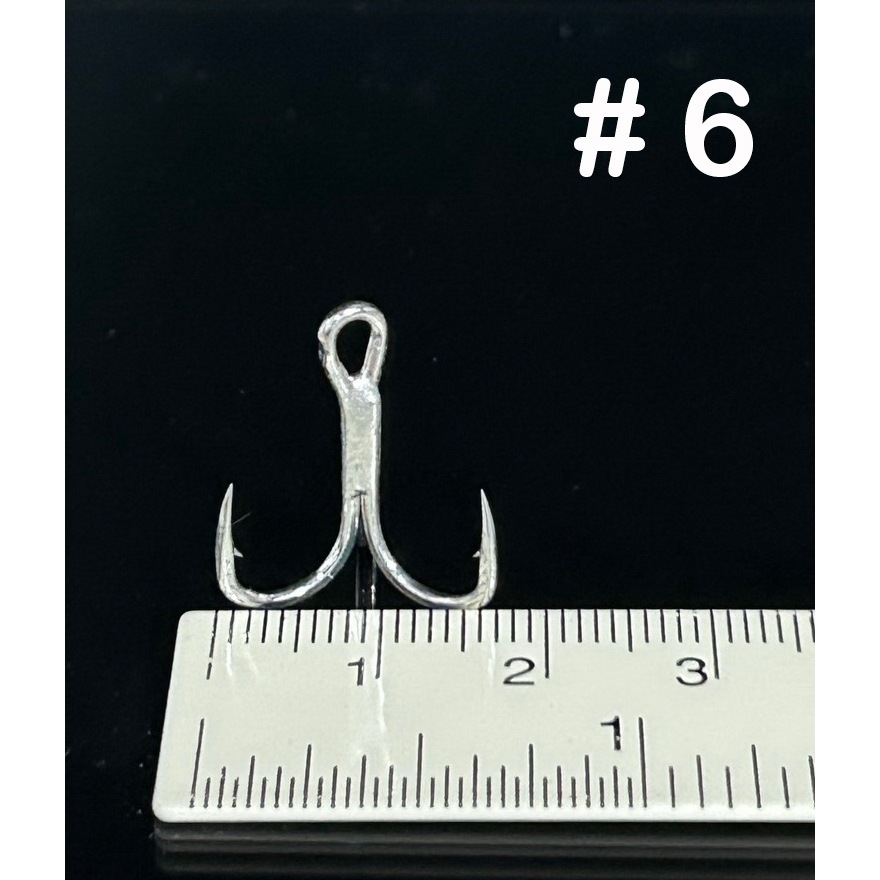 A-ACC Decoy Y-S22 ตาเบ็ด 3 ทาง Treble Hook รูปที่ 8