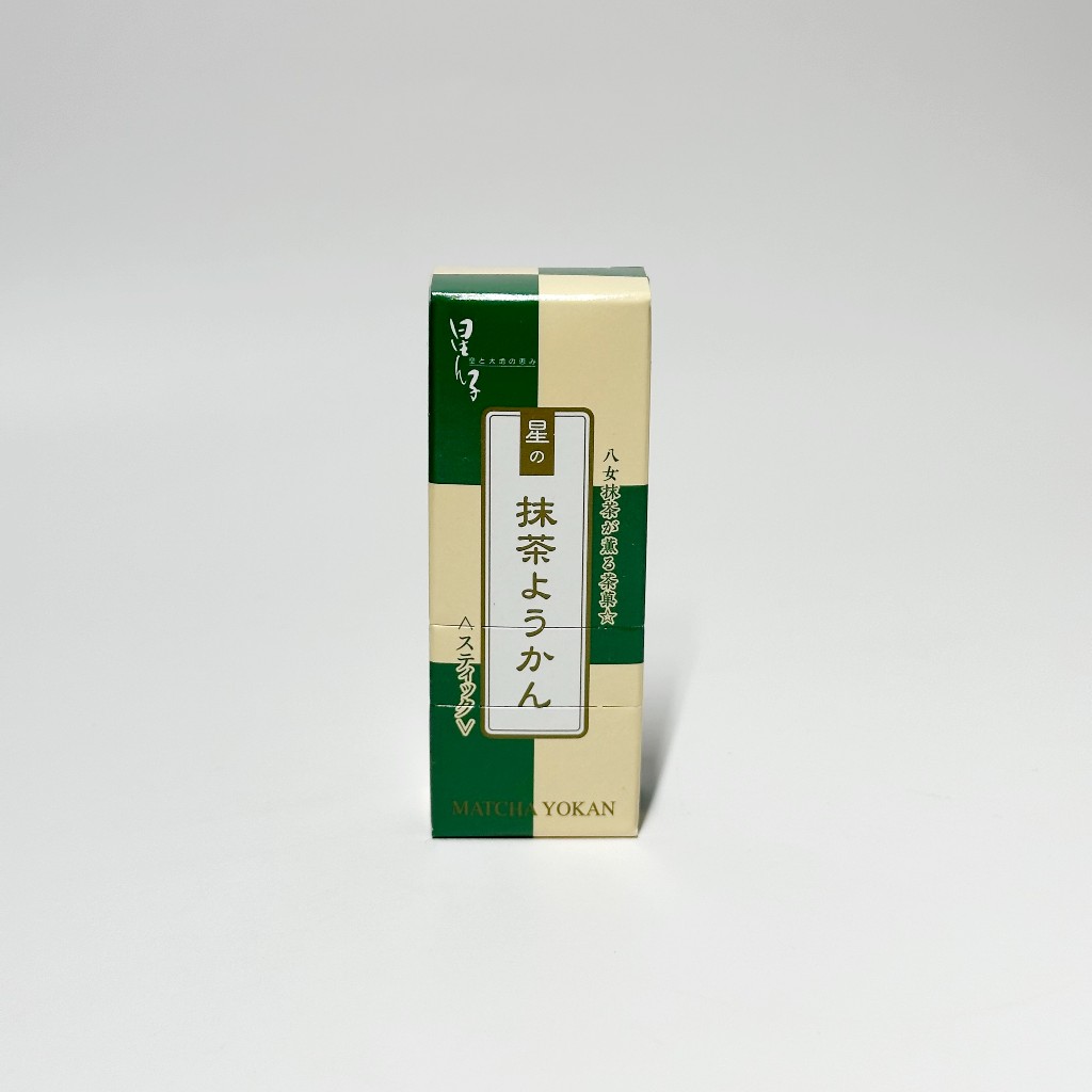 ขนมถั่วกวนมัทฉะ Star Matcha Yokan จาก Hoshino Seichaen