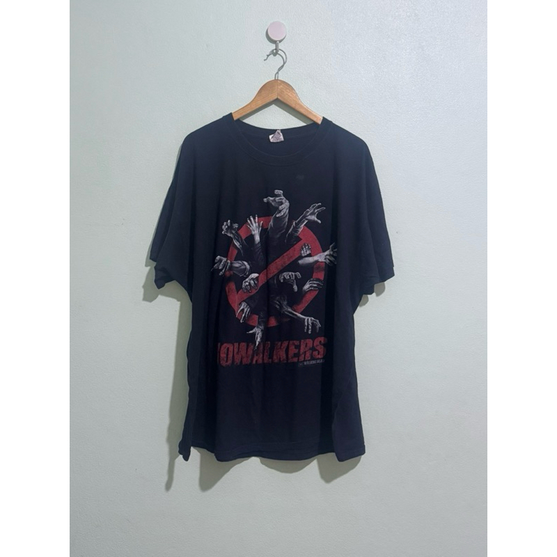 The Walking Dead Shirt Men's 3XLBlack Promo 2012 AMC Zombies Horror Movie Rap T