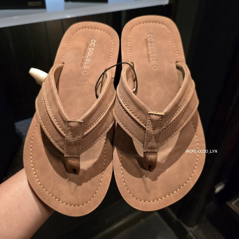 🛍 รองเท้าแตะแบบหนีบ CC DOUBLE O CCOO ผู้ชาย คอลใหม่ล่าสุด ของแท้💯% จัดส่งพร้อมถุงShop