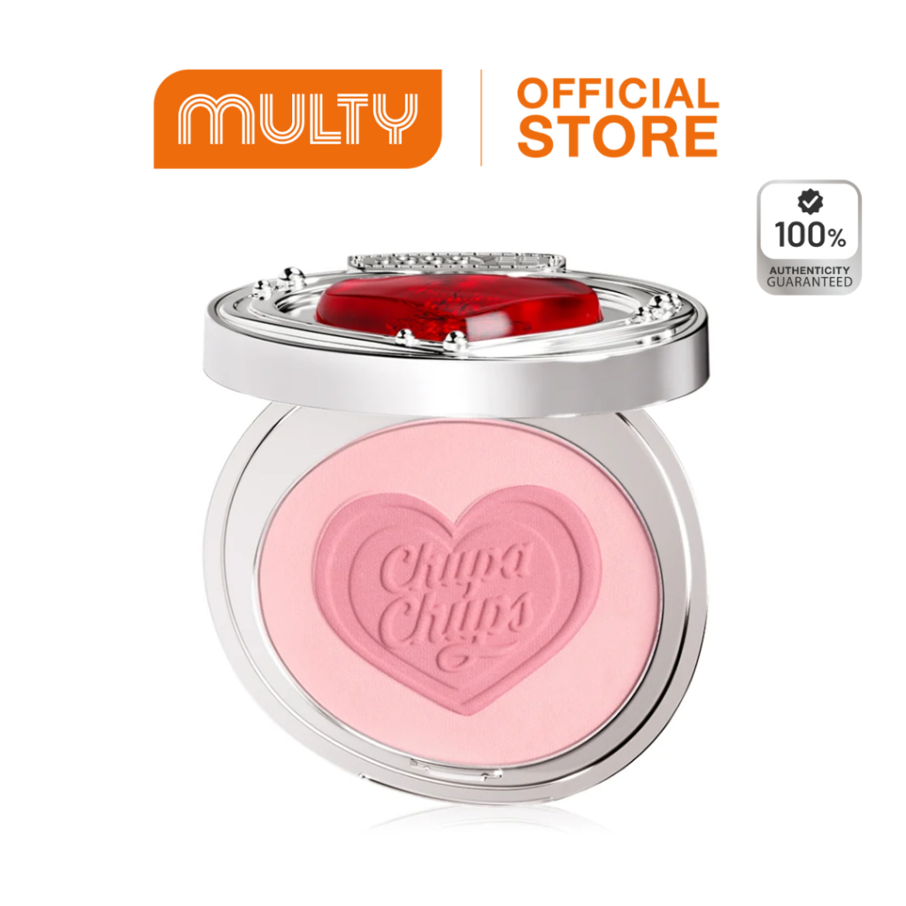 JOOCYEE Blush 4g.บลัชหัวใจ Chupa Chups โทนสีสวย เกลี่ยง่าย