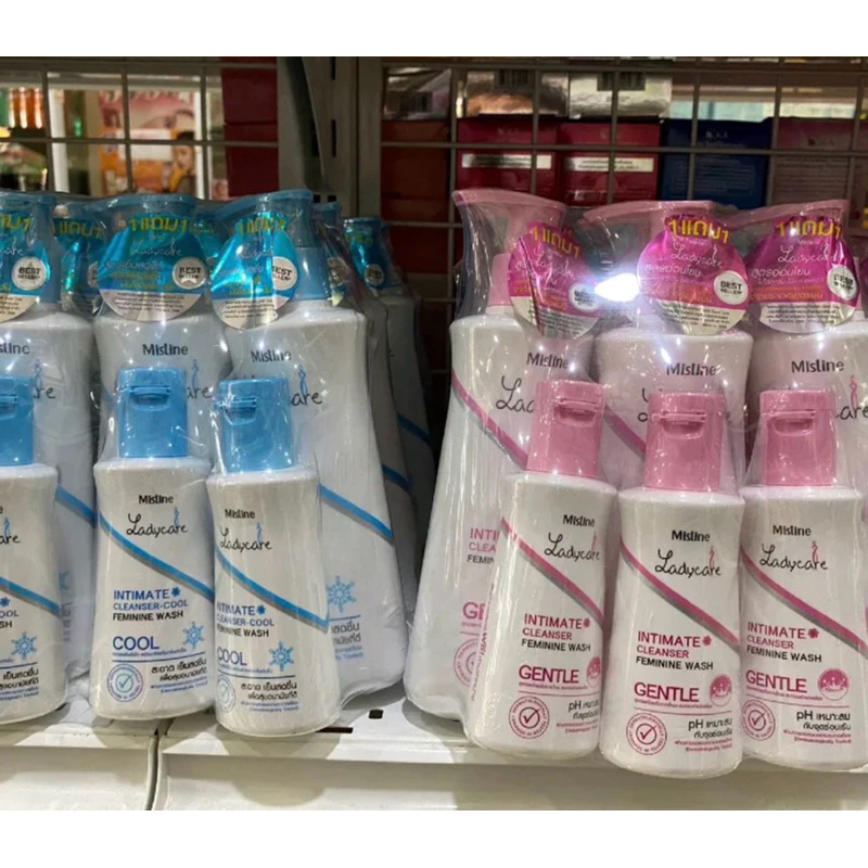แท้‼️พร้อมส่งสินค้าใหม่ น้ำยาอนามัยจากมิสทินแพ็ค6ชุดขนาด200+50mlหอมและสะอาดสดชื่นตัวแถมอาจเป็นสูตรอื่นนะค่ะไม่ใช่ตามรูป