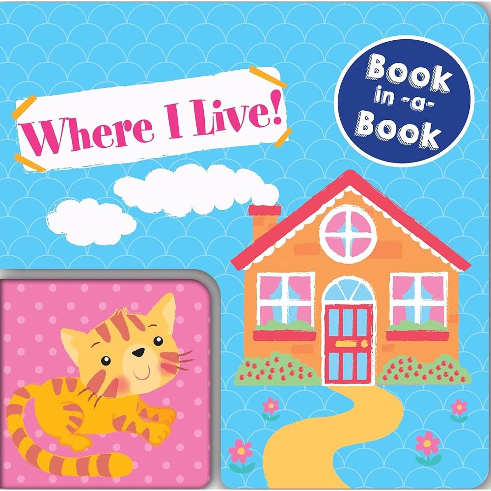 BBW หนังสือเด็ก Book In A Book: Where Do I Live ISBN: 9781783738861