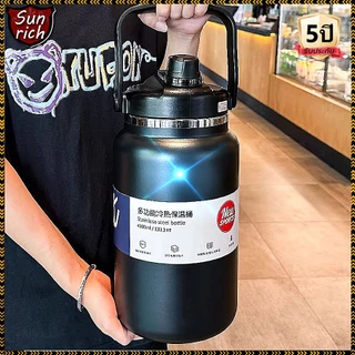 【COD】กระติกน้ำยักต์ ขวดน้ำเก็บอุณหภูมิ 4L/4000ml กระติกน้ำเก็บอุณหภูมิ กระติกน้ำเก็บความเย็น เก็บความเย็นได้น