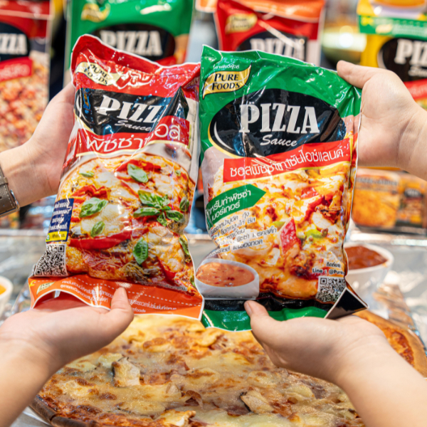 รสอร่อย by เพียวฟู้ดส์ ซอสพิซซ่า พิซซ่าเทาซั่นไอซ์แลนด์ ขนาด 850-1000 กรัม เก็บนาน 6 เดือน - รูปที่ 7