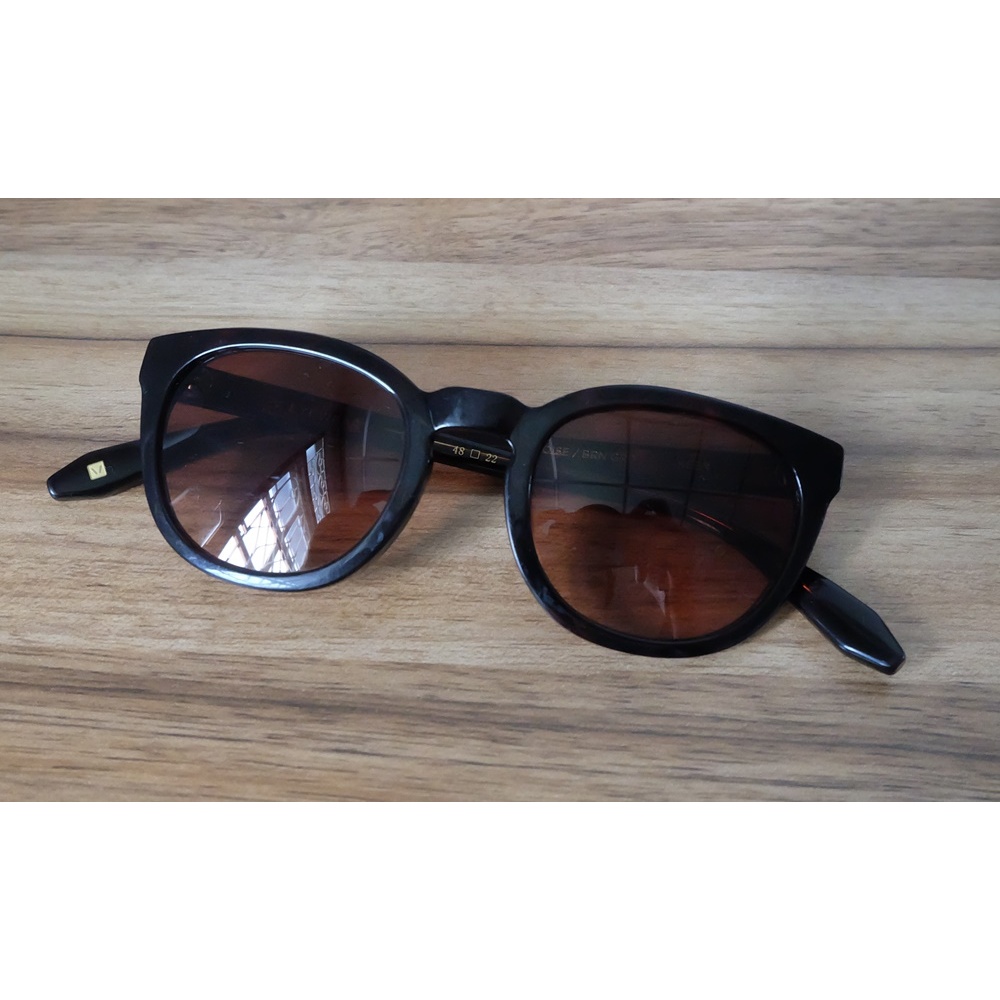 V Eyewear "Keen" Sunglasses Size 48/22 124mm สีน้ำตาล