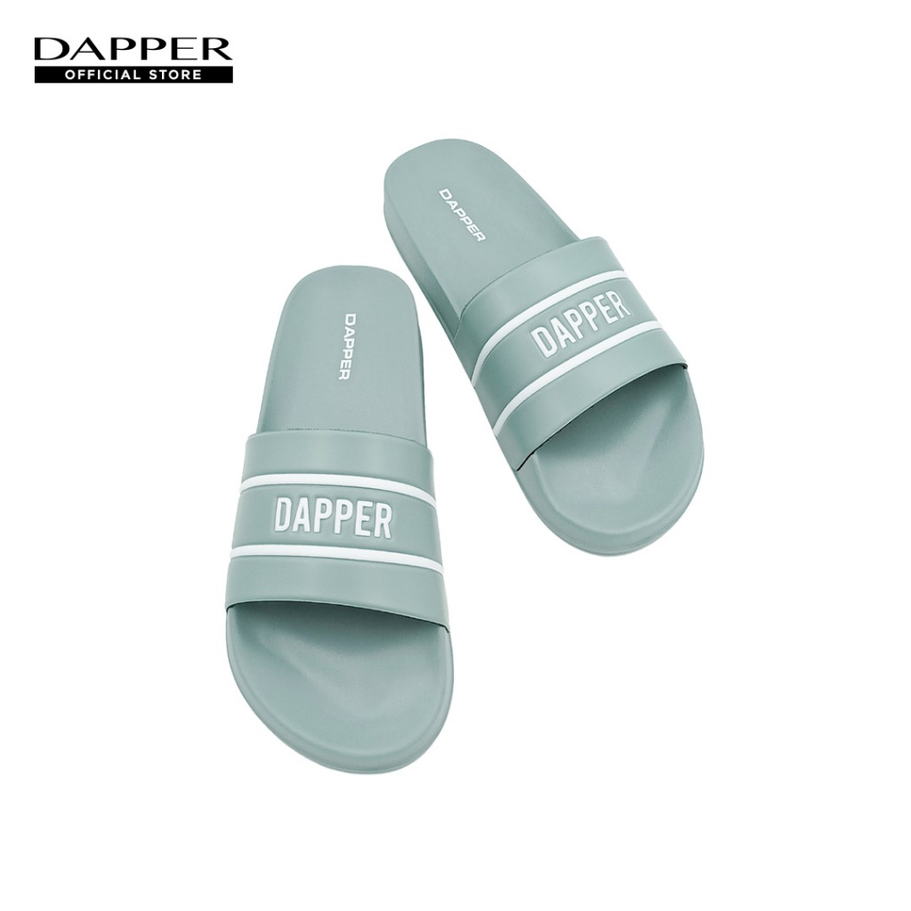 DAPPER รองเท้าแตะ DAPPER Logo Stamp Pool Slide Sandals สีฟ้า (HSP/GR/1681SL)