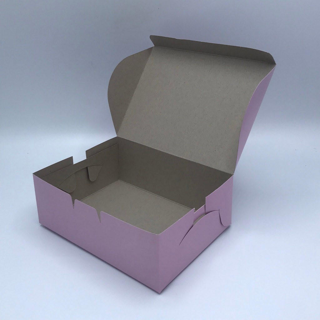 กล่องจัดเบรค 12x16x6cm. (200ใบ/แพ็ค) S2A  ไม่มีหน้าต่าง กระดาษหลังเทา รุ่นประหยัดขั้นเทพ - รูปที่ 7