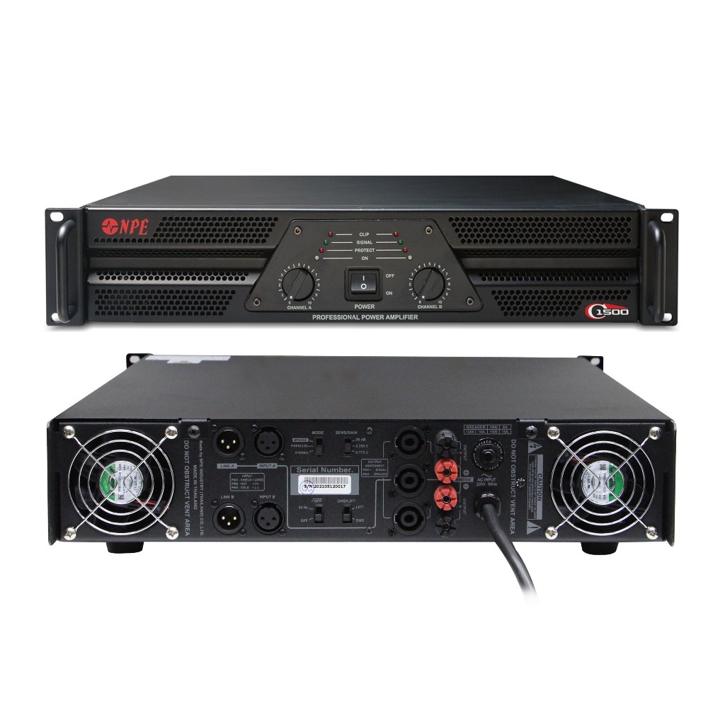 NPE Stereo Power Amplifier C-1500