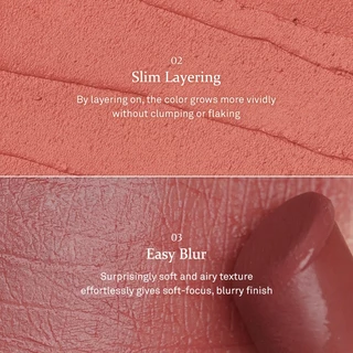 hince Slim Stick Melting Matte (5 colors) | hince Official Store ฮินซ์ สลิม สติ๊ก เมลธิง แมท ลิปสติก
