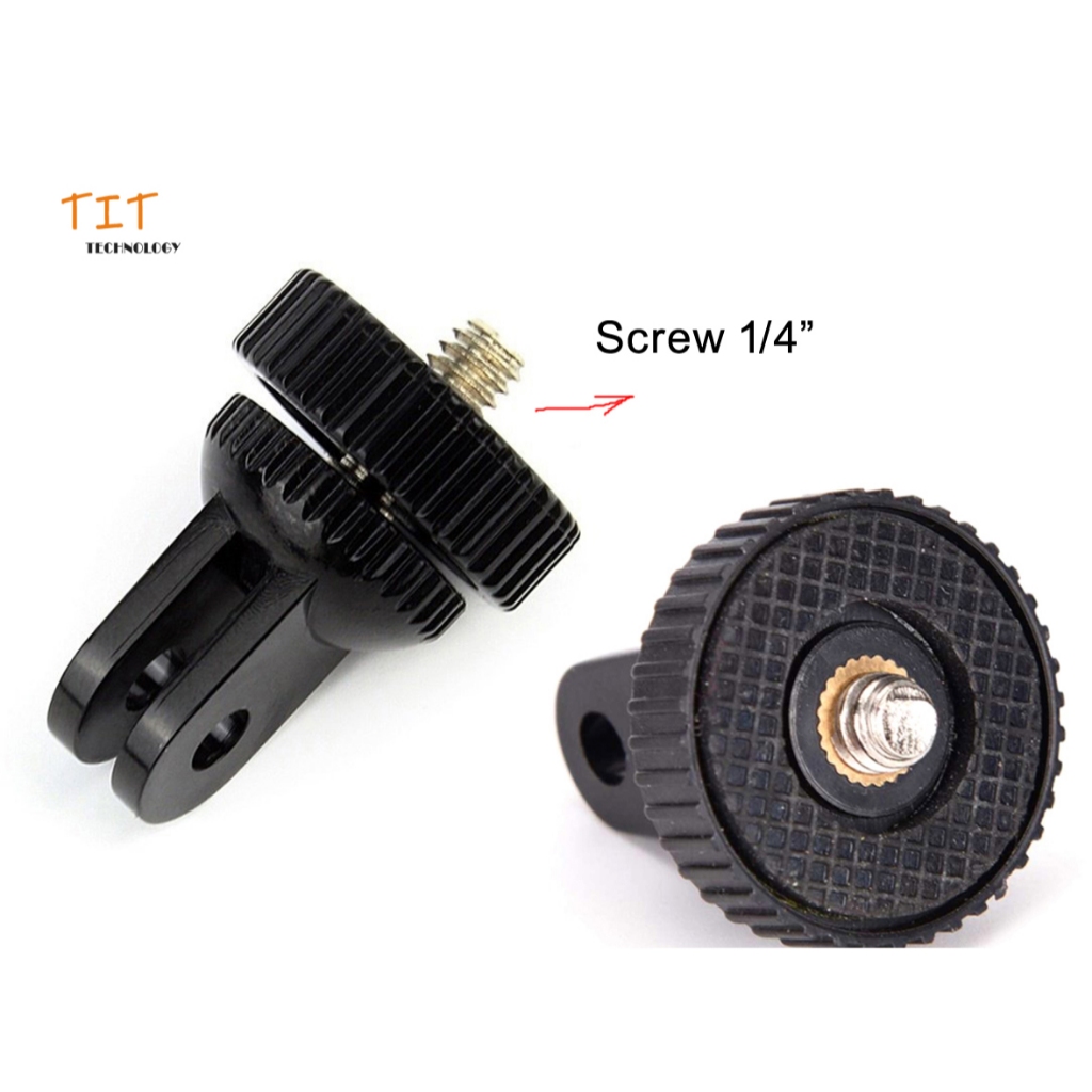 Screw Tripod Mount Adapter converter for GoPro Hero 13/12/11/10/9/8/7/6/5/4/3+/3 Camera Mount GoPro Accessories Camera