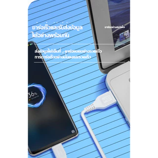 【รับประกัน 1 ปี】Micro Quick Charge สายชาร์จ ชุด18W หัวชาร์จ รองรับ USB 3.0 Android สายชาร์จ สายชาร์จ