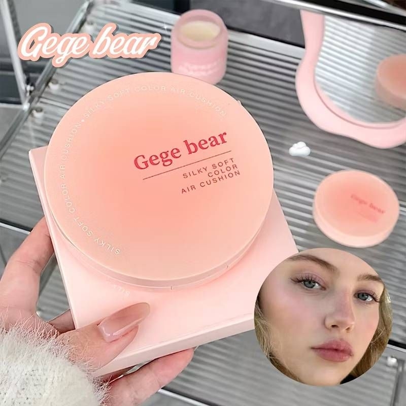 [Gege Bear No.2] Silky Moisturizing Color Repairing Face Cushion Matte ครีมผิวธรรมชาติไม่ปลอม
