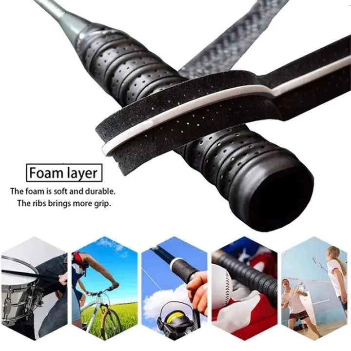 กริปพันด้ามแบดมินตัน กริบพันไม้แบต ผ้าพันไม้แบดมินตัน ที่ พัน ด้ามไม้แบต พันด้ามไม้แบด กริปไม่แบต gr