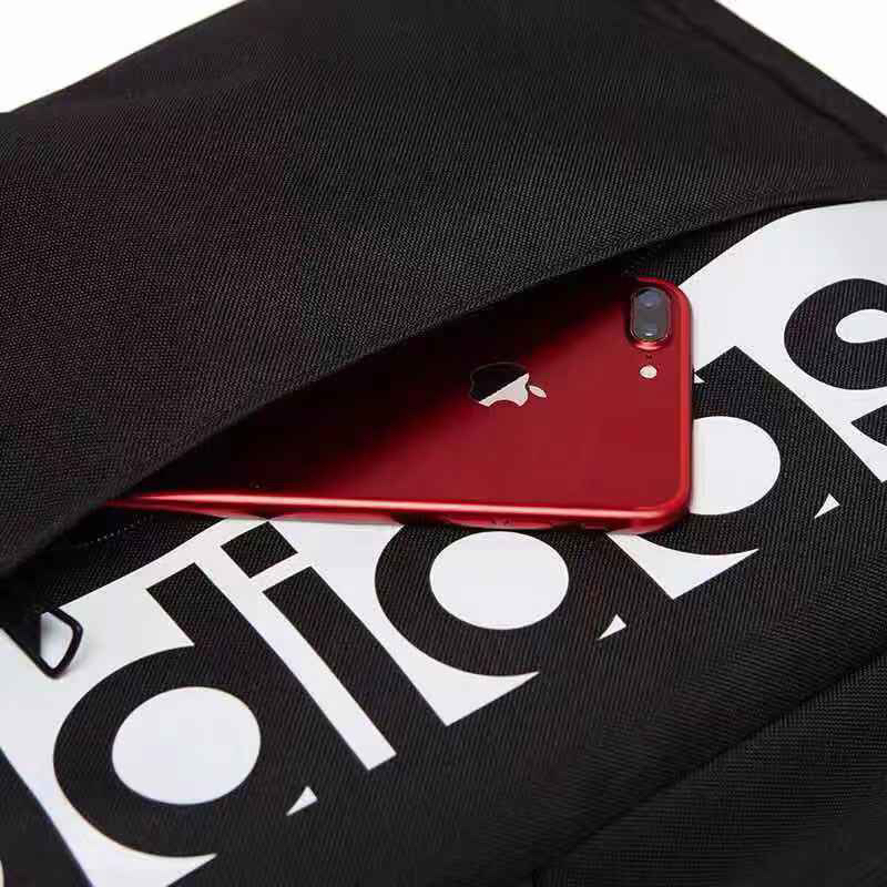 ADIDAS กระเป๋าเป้เดินทาง นักเรียน คอมพิวเตอร์แบบสบาย ขนาดใหญ่ คุณภาพดี
