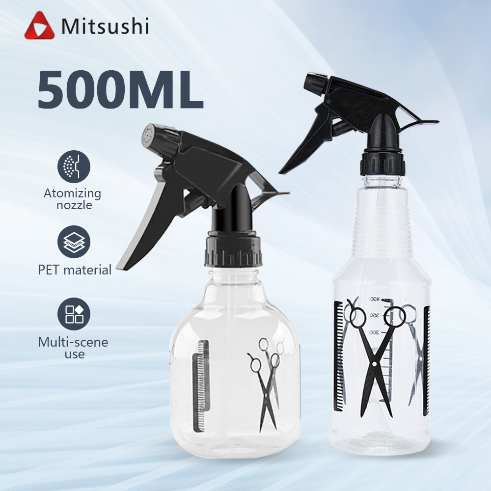 Mitsushi  250/500มล. ขวดสเปรย์แอลกอฮอล์ รดน้ําดอกไม้ มินิใจ มืออาชีพ สําหรับร้านทําผม ใช้ในครัวเรือน