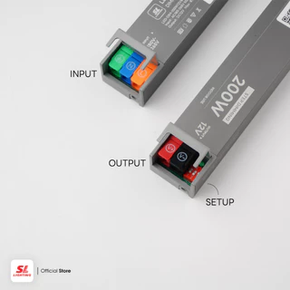 SL LIGHTING | LED Driver Step Dimming 12V หม้อแปลงไฟเส้น LED ปรับความสว่าง 4 ระดับ และโหมดเปิดแบบสมูท