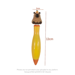 ปากกาลูกลื่นรูปการ์ตูนน่ารัก Pastal pen หมึกน้ำเงิน ขนาด 0.5 มม. เขียนรื่น จับถนัดมือ