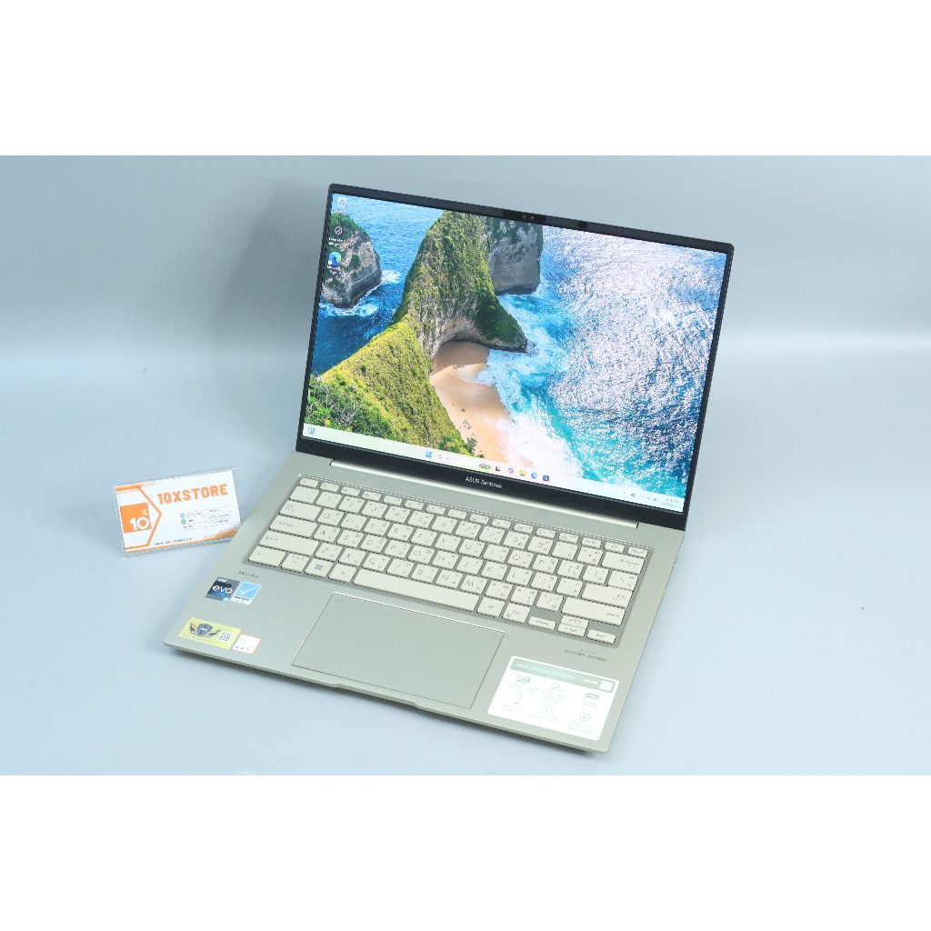 ASUS ZENBOOK 14 OLED UX3404V 5-13500H เครื่องบางเบา พกพาง่าย จอสีสันคมชัด แถมประกันภึง 07/26 - ID250