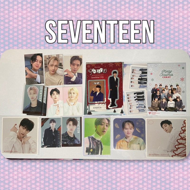 พร้อมส่ง🚚 การ์ดseventeen โปสการ์ด svt🩷🩵