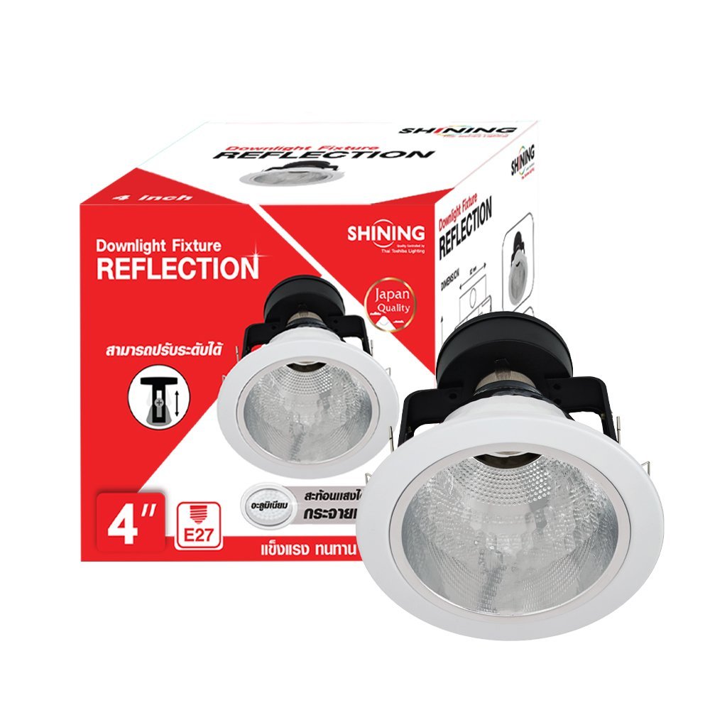 Toshiba Shining Downlight ดาวไลท์ ขนาด 4"