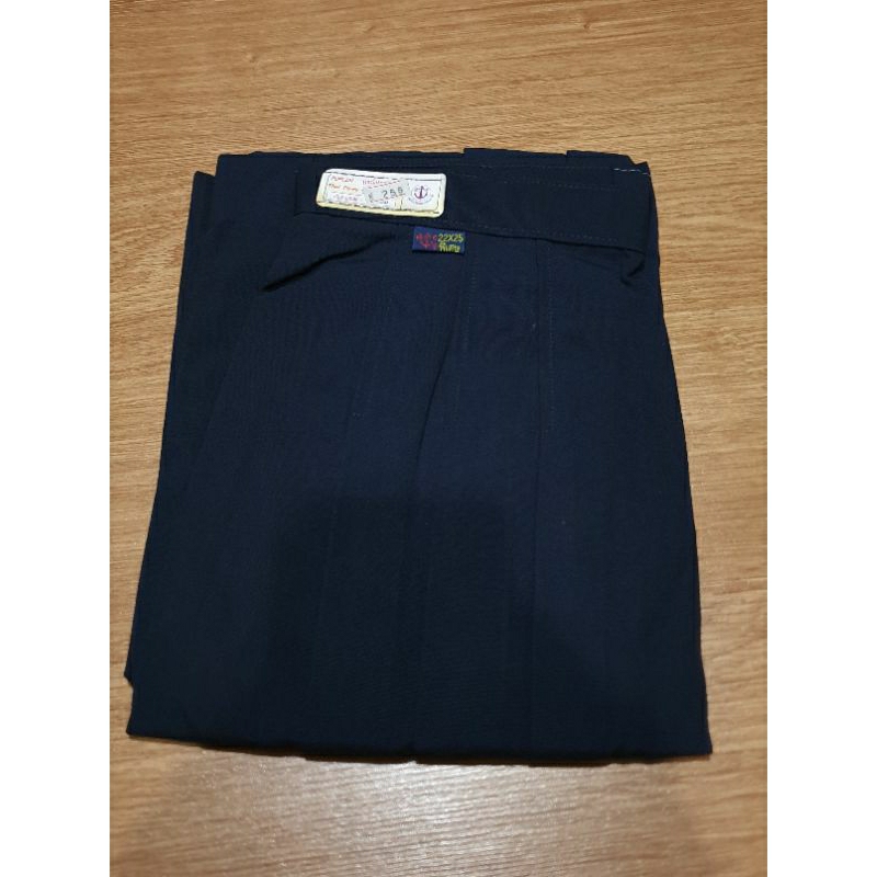 (ของใหม่ ลดราคา) กระโปรงสีกรม หกจีบ ทรงมาตรฐาน หลายยี่ห้อ