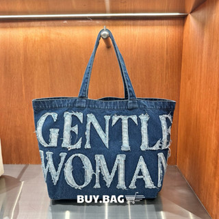 GENTLEWOMAN DENIM JUMBO TOTE BAG กระเป๋าผ้า