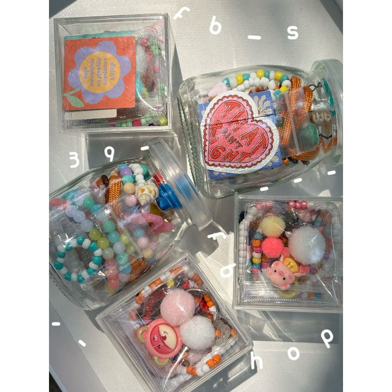 🔥โหลสุ่มเครื่องประดับ10ชิ้นบวกๆ และมีของแถมให้อีก ราคาถูกมาก🐚🪸