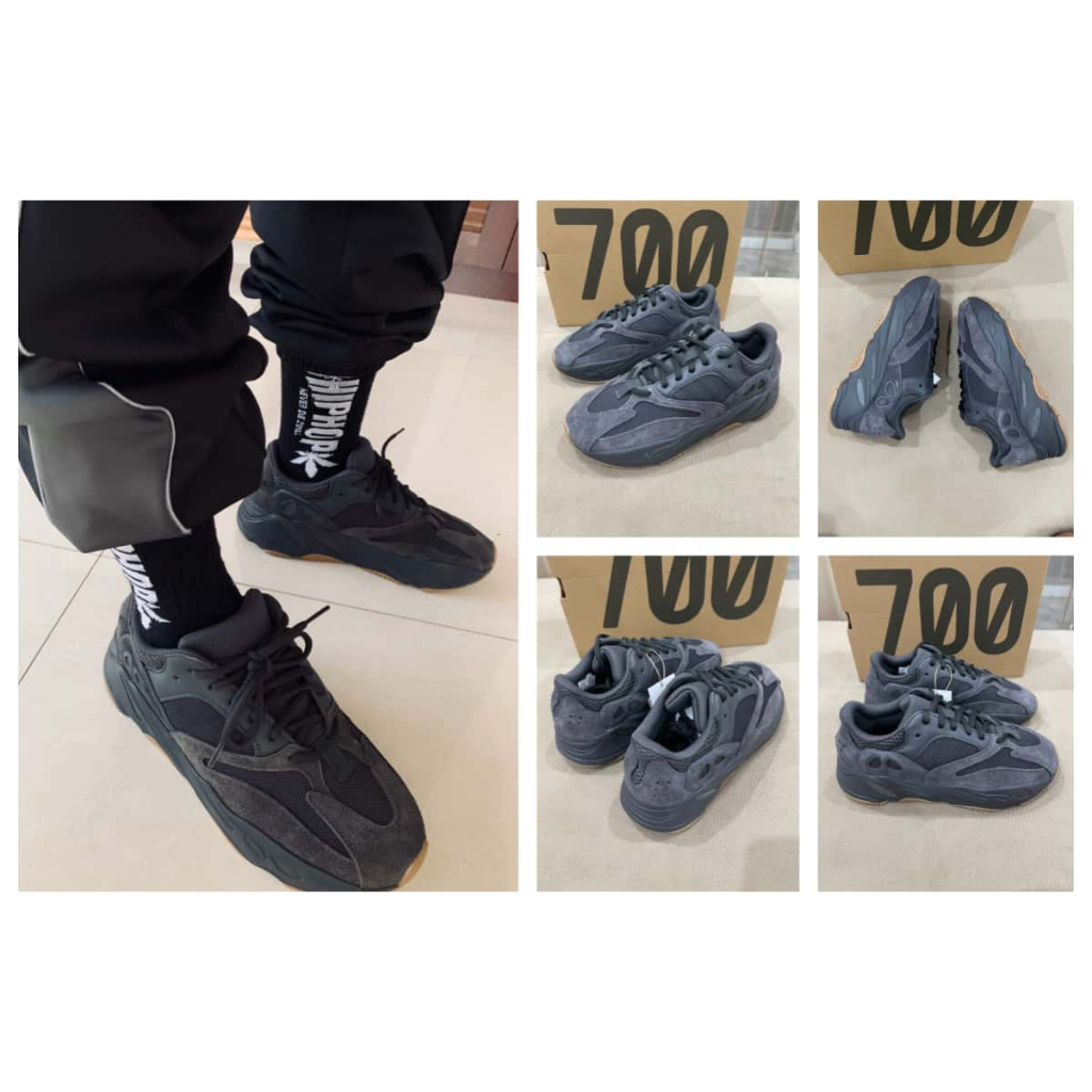 ยูนิเซ็กส์ ADIDAS ORIGINALS YEEZY BOOST 700 รองเท้าคุณพ่อแบบลำลองที่ทนทานต่อแรงกระแทกและแฟชั่น ทรงเตี้ย EG7597