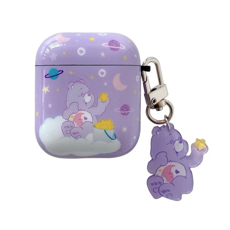 พร้อมส่ง Cute Cartoon AirPods Case Care Bear Rainbow Bears Candy Bear AirPods 1 2 Cover Soft case
