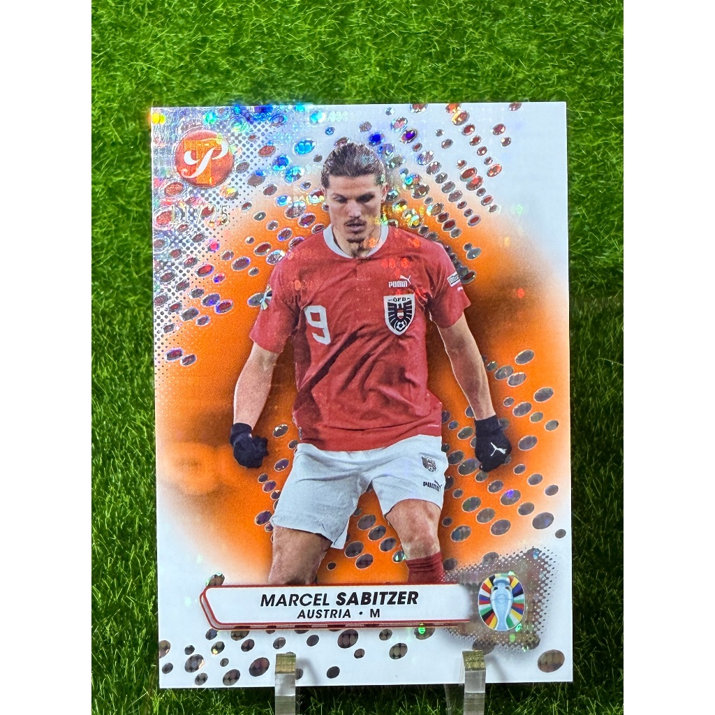 RUN /25 Marcel Sabitzer Orange Pulsar Refractor Road to EURO 2024 #4