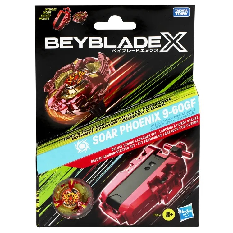 Takara Tomy Beyblade X BX-23 Phoenix Wing 9-60GF Soar Phoenix เวอร์ชันยุโรป ของแท้ 100%