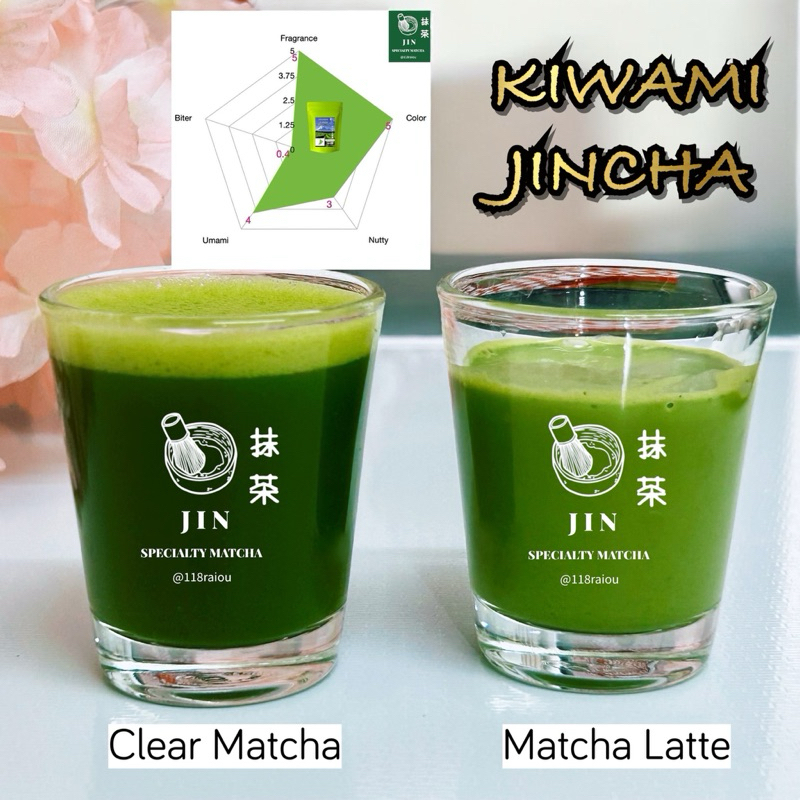 Kiwami Jincha มัทฉะญี่ปุ่น เกรดพิธีการ