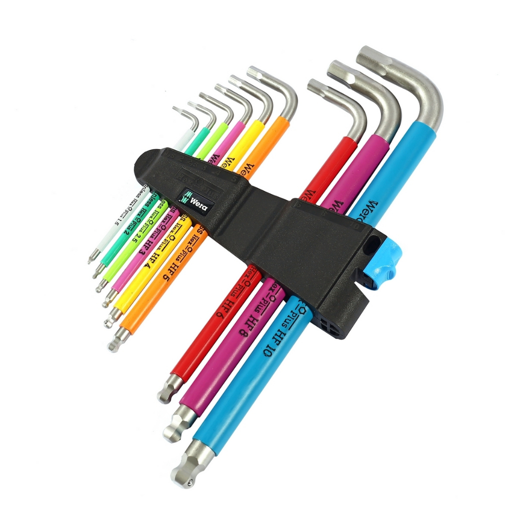 WERA ชุดประแจหกเหลี่ยม 3950/9