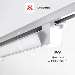 SL LIGHTING | Track Light โคมไฟแทรคไลท์ติดราง LED 20W 3000K/4000K/6000K สี ดำ / ขาว