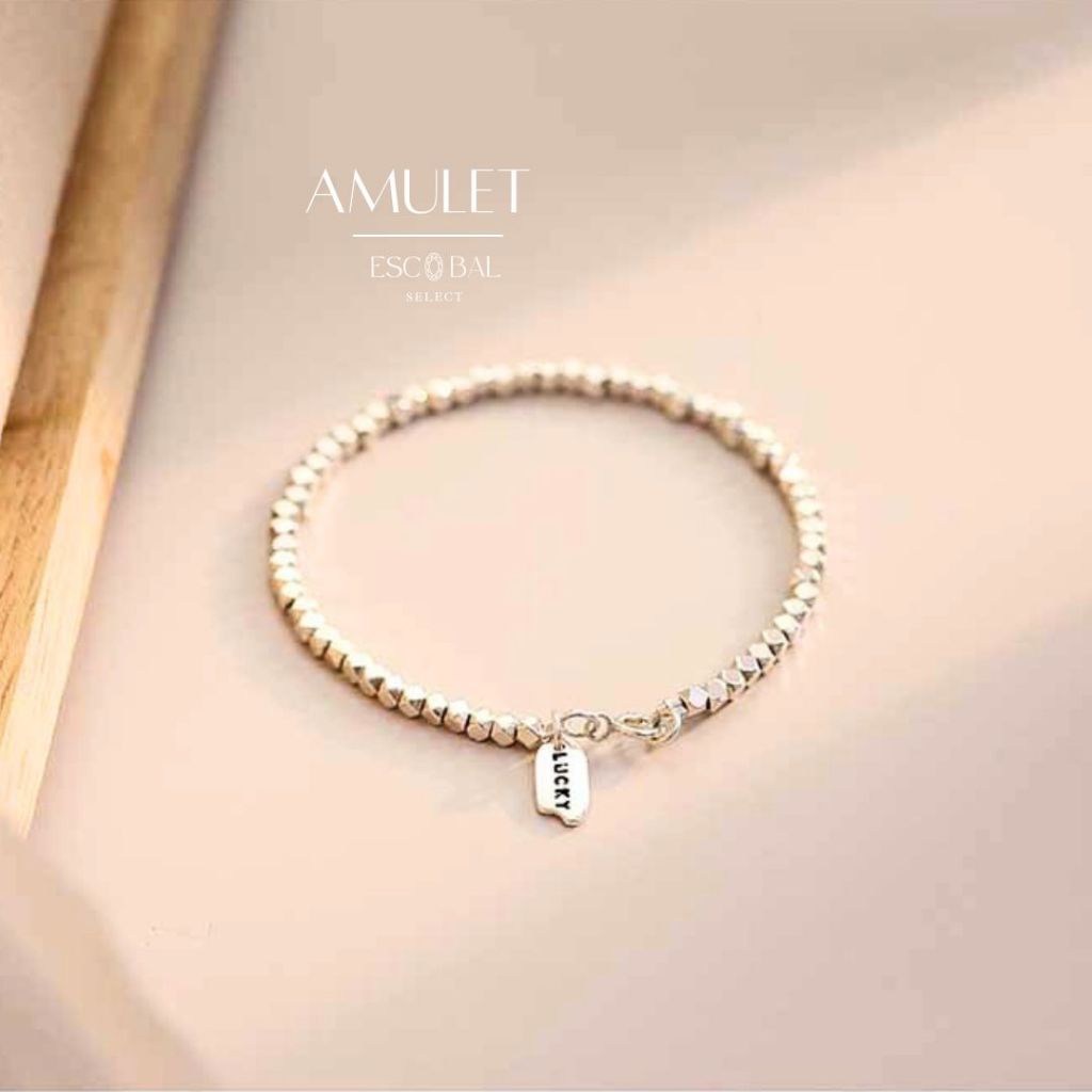 ESCOBAL กําไลเงิน Amulet สร้อยข้อมือ her bracelet กำไลข้อมือเงิน กำไลแฟชั่น ข้อมือเงิน วาเลนไทน์