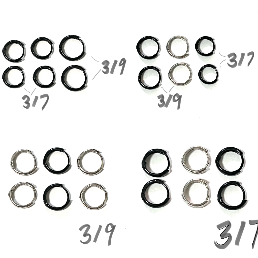 6pcs30¥างหูเหล็กไททาเนียม เทรนด์สตรีทแฟชั่นมินิมอล ต่างหูและต่างหูทรงเรขาคณิตสร้างสรรค์สำหรับผู้ชายและผู้หญิง ที่ เจาะห