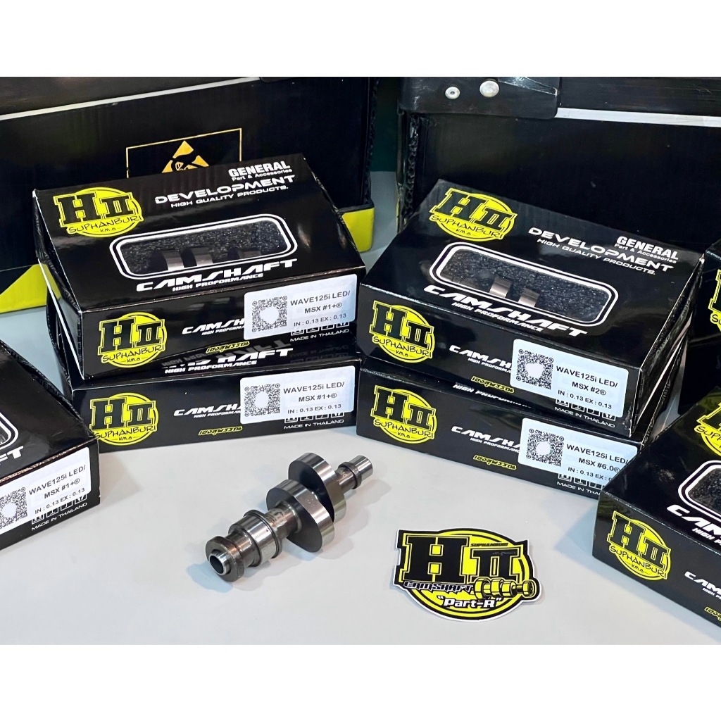 แคมเฮงสุพรรณ125Led-วาฬ-msx H-II วัยรุ่นป้ายเหลืองแท้ๆ ใส่ลูกเดิม-ลูกโต แถมฟรีสติ้กเกอร์และบูทแคม