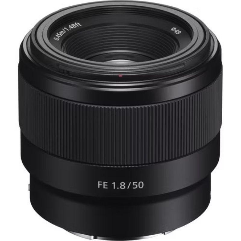 ￼Sony FE 50mm f/1.8 Lens
