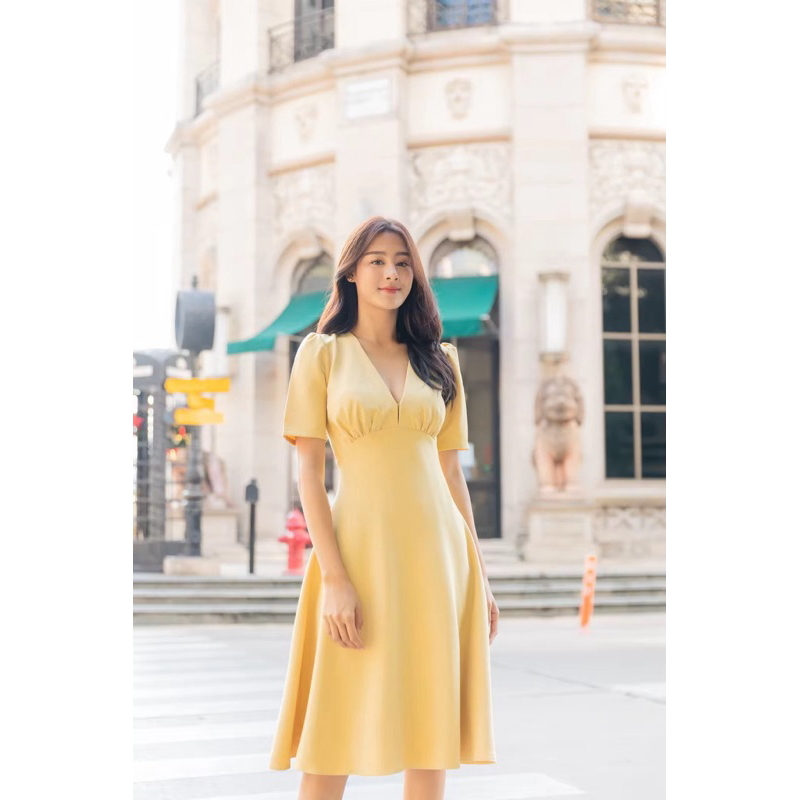 Brown.bkk KELLY DRESS ส่งต่อ ไซส์ s