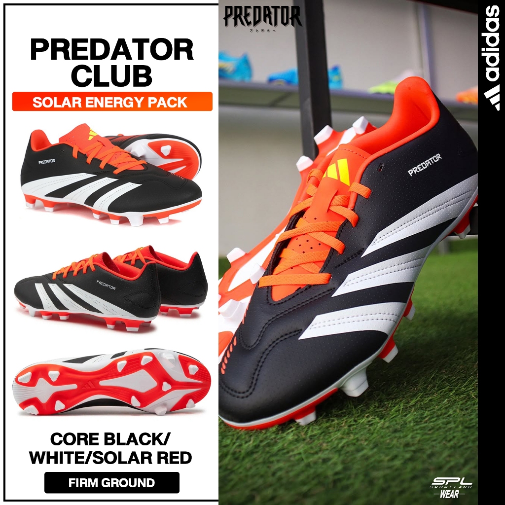 Adidas รองเท้าฟุตบอล รองเท้าสตั๊ด FB Predator Club Flexible Ground IG7760 (2000)