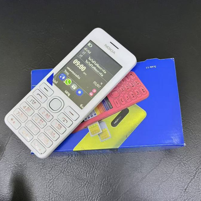 โทรศัพท์มือถือปุ่มกด Nokia 206 ปุ่มกดไทย-เมนูไทย