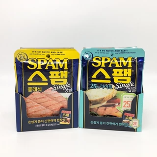 Spam Classic Light 80g 200g 340g แฮมกระป๋อง แฮมกระป๋องเกาหลี สำเร็จรูป สูตรต้นตำรับ 스팸