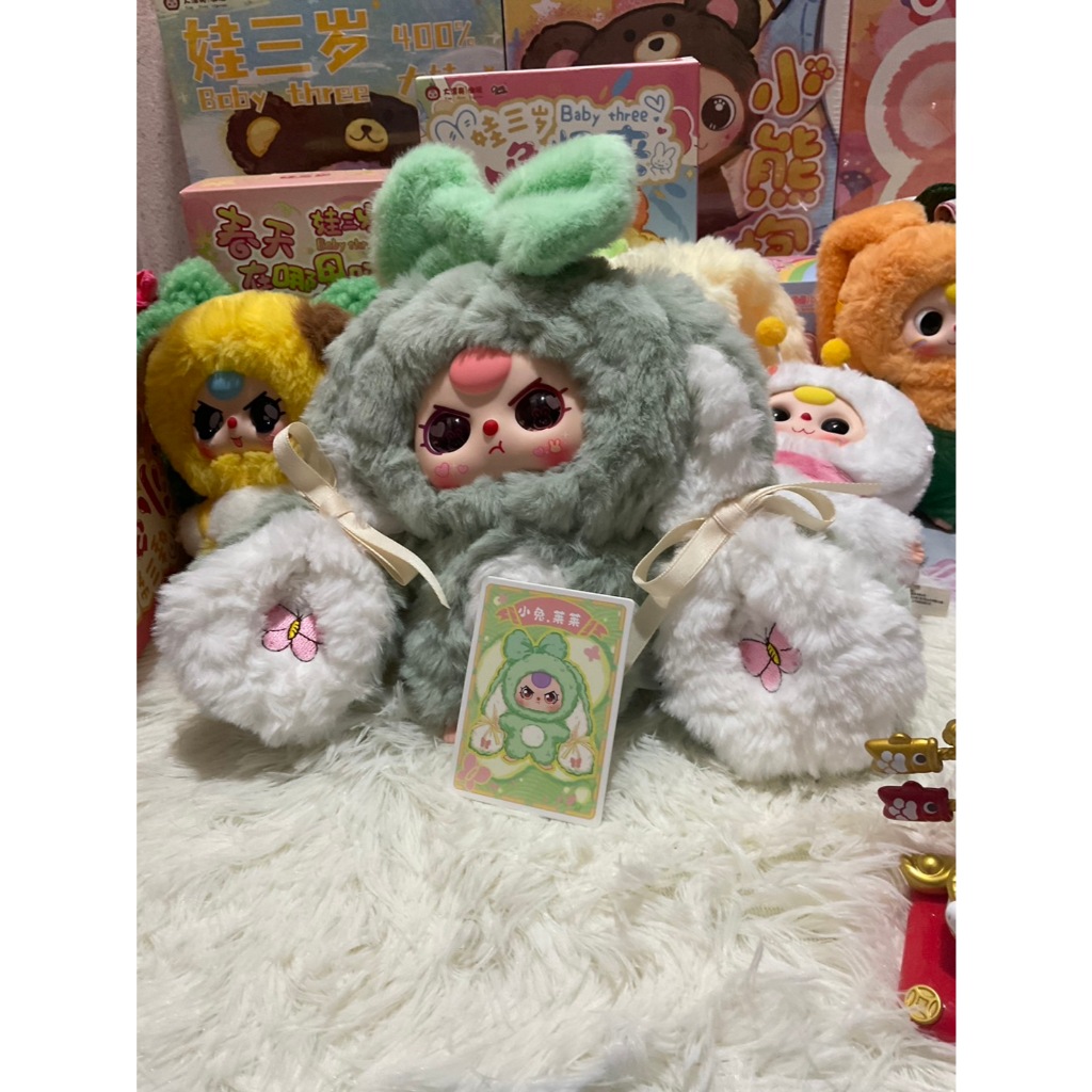 แบบเลือกตัว Baby three rabbits return ขอดูเพิ่มเติมในไลฟ์ได้ *บางกล่องเยิน