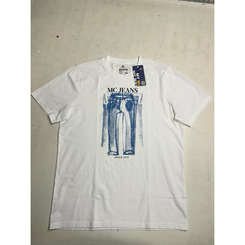 เสื้อยืดผู้ชาย Mc Jeans มือ1 แท้ ป้ายห้อย💯💯