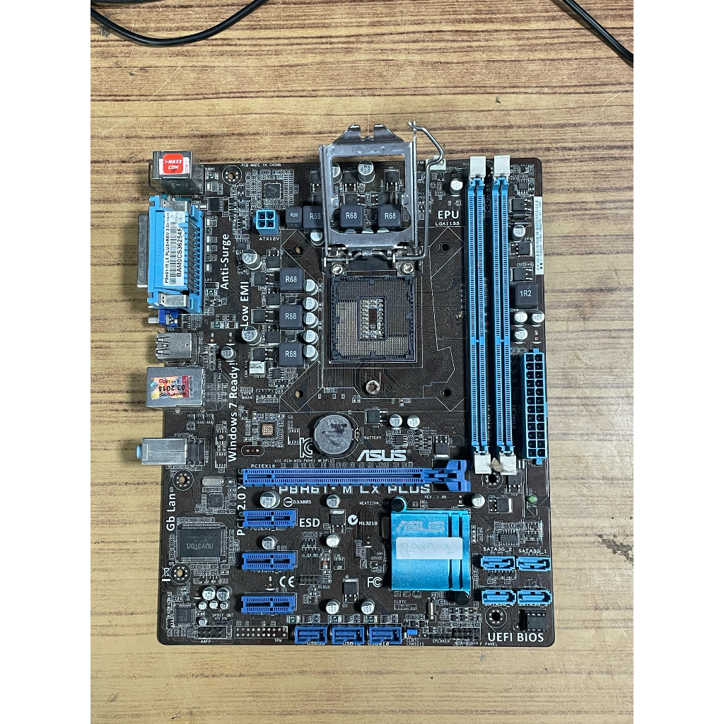 ASUS P8H61- M LX PLUS มีตำหนิแรมอ่าน 1 ช่อง