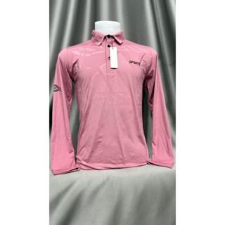 เสื้อกีฬาแขนยาว เสื้อยืดคอปผู้ชาย ใส่ออกกำลังกาย ใส่เที่ยว ว…