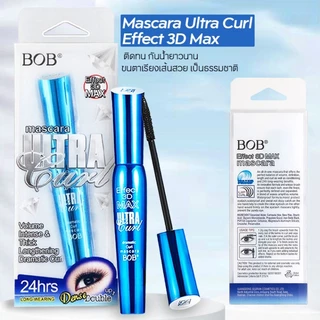 BOB มาสคาร่า 3D หนา สวย งอน ยาว กันน้ำ กันเหงื่อ ไม่เยิ้ม ติดทนนาน eyelashes แต่งหน้า มาสคาร่าฟ้า *ส่งจากไทย*