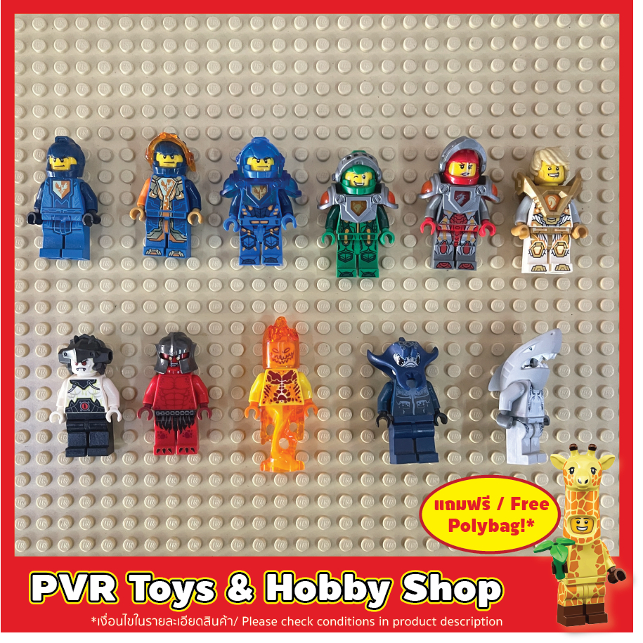 USED มือสอง LEGO® Minifigures Nexo Atlantis cmf เลโก้ มินิฟิกเกอร์ เนกโซ ของแท้ พร้อมจัดส่ง